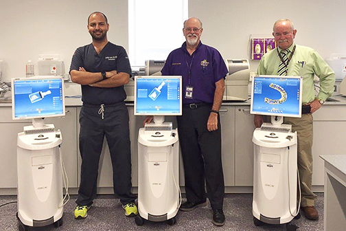 Dentsply Sirona donated equipment